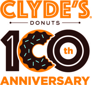 ClydesDonuts_100thAnniv_Logo